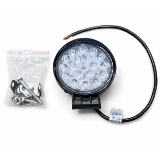 FARO ROTONDO  DA LAVORO LED, 10/30V, 36W, 2850 LUMENS.