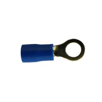 CAPICORDA FASTON PREISOLATO AD ANELLO AD OCCHIO BLU 1,0 - 2,5. DM. OCCHIO MM. 3,7