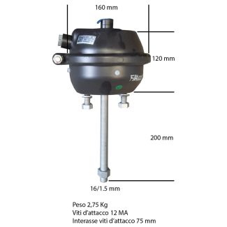 ELEMENTO FRENANTE BRAKE=CHAMBER=R 16'