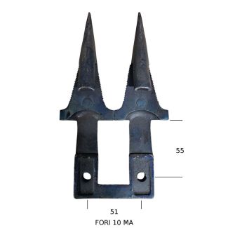 G316 -DENTE DOPPIO SEMIFITTO ADATTABILE GASPARDO