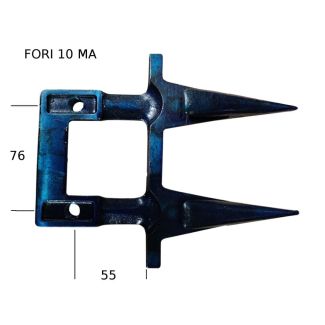 G317/2 - DENTE DOPPIO NORMALE DM.10 ADATTABILE GASPARDO