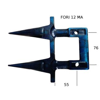 G317/2 - DENTE DOPPIO NORMALE DM.12 ADATTABILE GASPARDO