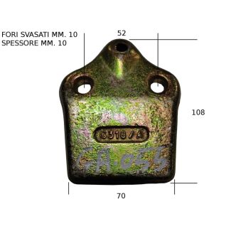 G318B - PREMILAMA DUE FORI NORMALI ADATTABILE GASPARDO