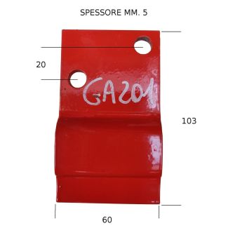 GUIDA ESTERNA ADATTABILE GASPARDO F. B. 925-240. 21120039