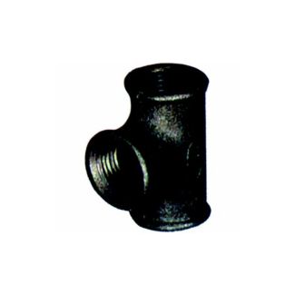 TI IN GHISA A 90° ZINCATO CON FILETTI FEMMINA FEMMINA DA 1 - 1/2