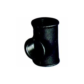 TI A 90° IN GHISA ZINCATA RIDOTTO CON FILETTI FEMMINA DA 3/4X3/4x1/2