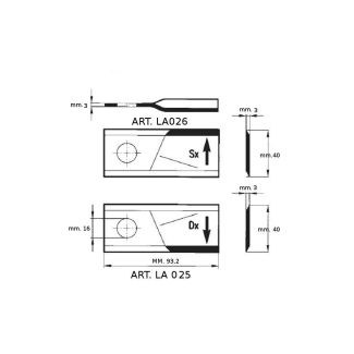 LAMA FALCIA COND.KUHN SX CORTO 561 51200