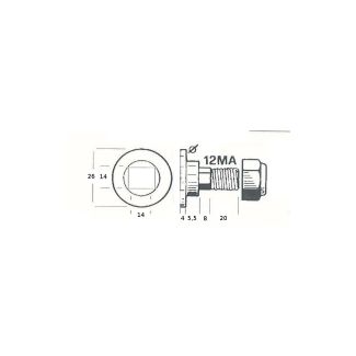 BULLONI PORTA LAMA BCS 56519397