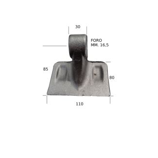 MAZZA TRINCIASARMENTI MERITANO. FORO MM.16,5