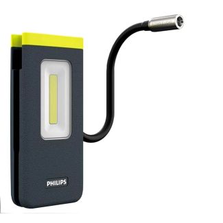 FARO A LED MULTIFUNZIONALE, 300 LUMEN, RICARICABILE