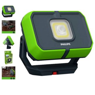 FARO A LED 1000 LUMEN, RICARICABILE, MAGNETICO, CON GANCI GIREVOLI