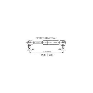 MOLLA A GAS BRIEDA 400 X 250  100 N  198.400.10