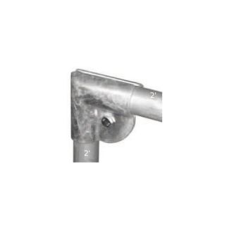 MORSETTO AD ANGOLO A 90°  2' = MM. 60,3 X 2' = MM. 60,3 BULLONE 10X25