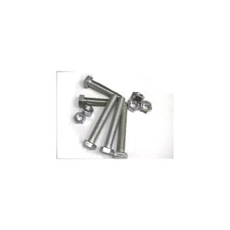 BULLONE 12 X 90 CON DADO PER MORSETTO ZINCATO