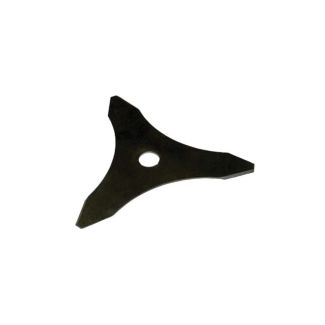 DISCO DECESPUGLIATORE A 3 DENTI IN ACCIAIO. DM. MM. 255 X 3.