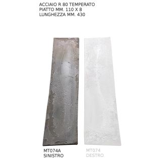 CODA DA FORARE PER VERSOIO ARATRO. SINISTRA.