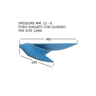 PUNTA VOMERINO DESTRO RIPUNTATORE  LEMKEN.