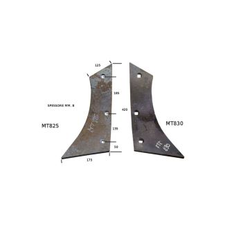 KVERNELAND TRIANGOLO SINISTRO CORPO N° 15  COD. ORIGINALE 073228