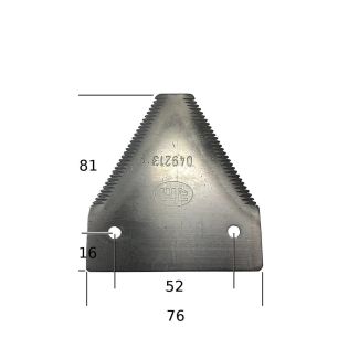 SEZIONE LAMA HESTON 049213 CROMATA. PRODUZIONE NAZIONALE