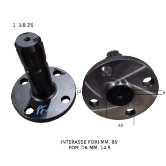 PRESA DI FORZA PER TRATTORE LANDINI. 1' 3/8 Z 6