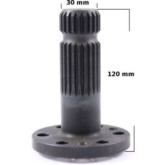 ALBERO SCANALATO 1'3\8 Z.21 CON FLANGIA DM. MM. 85  PER SAME