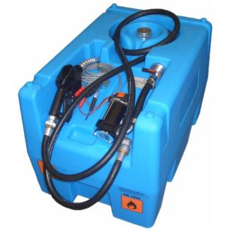 SERBATOIO  GASOLIO  440 LT.  CON POMPA 12 V, 45 LT/M  MM. 1200X800