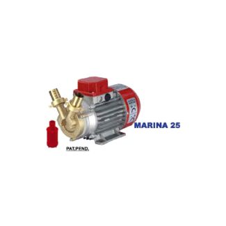 POMPA ROVER-MARINA 25-12V. SI CONSIGLIA MONTARE FUSIBILE DA 25 A. NS. ART. (FA735 + FA682)