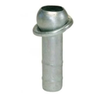 CANOTTO PORTAGOMMA CON SFERA 'FERRARI' DM. 60 ZINCATO