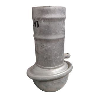 PORTA GOMMA  MASCHIO A SFERA ANFO DM. MM. 200 ZINCATO