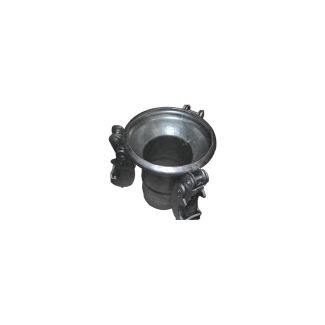 PORTA GOMMA FEMMINA ANFO A 3 GANCI DM. MM. 150 ZINCATO