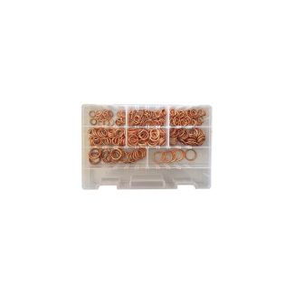 KIT ASSORTITO RONDELLE RAME DA mm.  8 A MM- 27. TOTALE  PZ 290