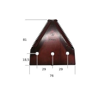 SEZIONE RIGATA SOPRA CLASS. 611203. RASSPE