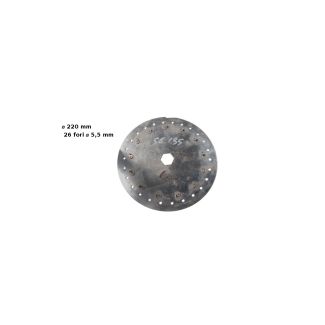 DISCO DISTRIBUZIONE 26 FORI DM. 5,5 MAIS  ADATTABILE GASPARDO