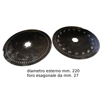 DISCO DISTRIBUZIONE 72 FORI DM. 2,1 BIETOLE SORGO  ADATTABILE  GASPARDO