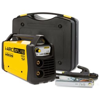 SALDATRICE AD ELETTRODI INVERTER, DECA I-ARC 217 LAB,  ELETTRODI 4 mm BASICO