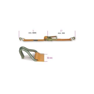 CRICCA ANCORAGGIO CON TENDITORE. FASCIA DA 50 MM. LUNGA MM. 8500