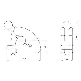 CHIUSURA A BLOCCO RC, LAVORA CON PIANTONE (ART. SP001A)