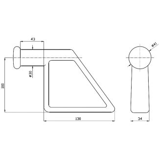 PIANTONE DM mm 30, LAVORA CON CHIUSURA A BLOCCO (ART. SP149D)