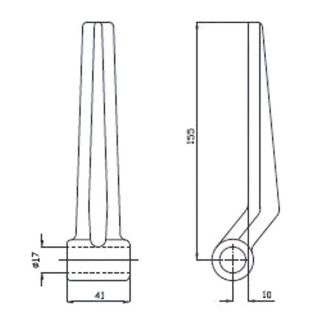 CERNIERA SALERNO. LAVORA CON IL PERNO (ART. SP221)