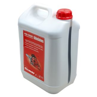 OLIO SHINDAIWA PER BARRA CATENA MOTOSEGA. 5 LITRI.