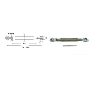 TERZO PUNTO 2^CLASSE CENTRO OCCHI MM. 730 - 960. FILETTO 30 X 3