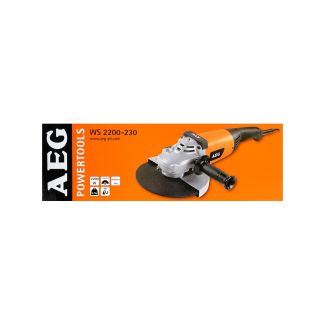 SMERIGLIATRICE AEG POWERTOOLS MOD. WS 2200-230 DMS. AD ESAURIMENTO