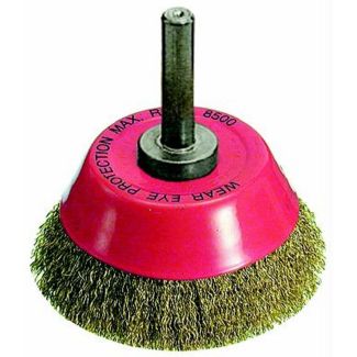SPAZZOLA A TAZZA CON GAMBO DM. mm. 70