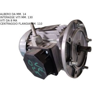 MOTORE HP 0,50 230/400V 50HZ TRIFASE. PER VENTILATORI (ART. VE019) (VE010)