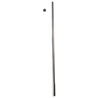 VITE TRAPEZIOIDALE RULLATA DM. 34 MM. LUNGA MM.1800 CON CHIOCCIOLA