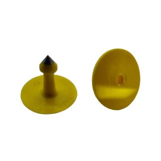 MARCA ALLFLEX TONDO MASCHIO GIALLO