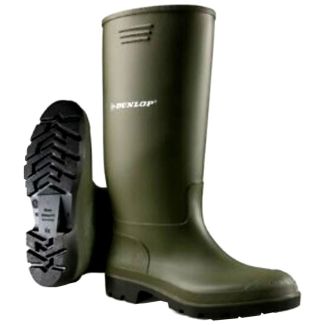 STIVALI  DUNLOP ANTIPIOGGIA. SENZA PUNTALE  IN ACCIAIO. MISURA 45