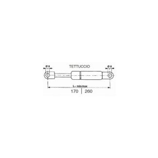 MOLLA A GAS SAME 260 X 170    250 N