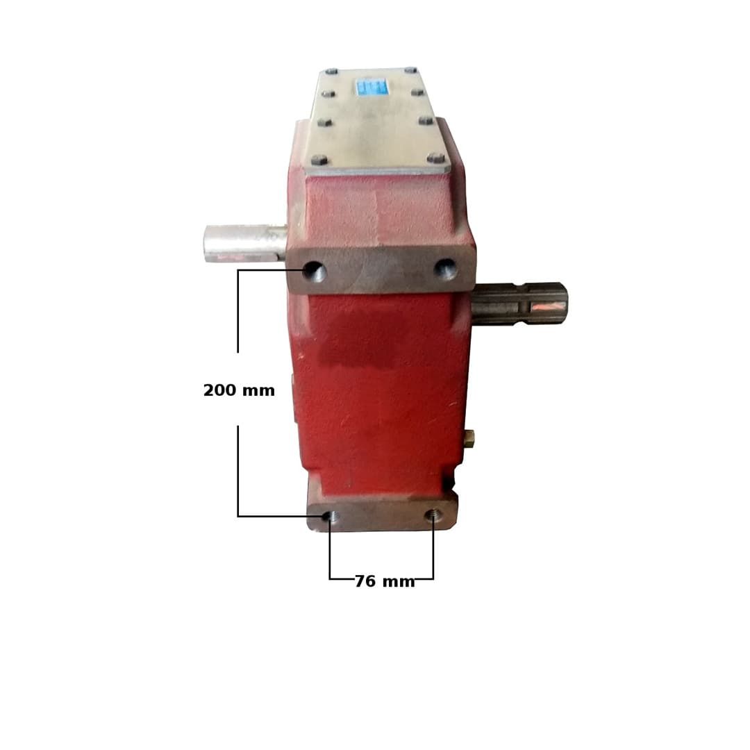 INVERTITORE RIDUTTORE/MOLTIPLICATORE AD ASSI PARALLELI. RAPPORTO GIRI 1/2.  ALBERO 1 3/8Z6 + ALBERO