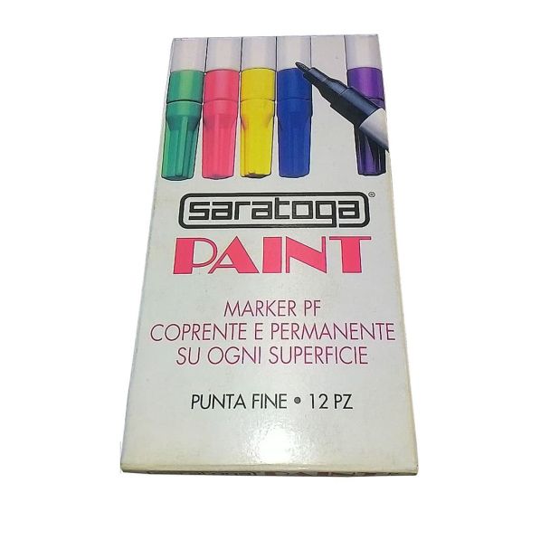 PENNARELLO PUNTA FINE BIANCO PAINT SARATOGA